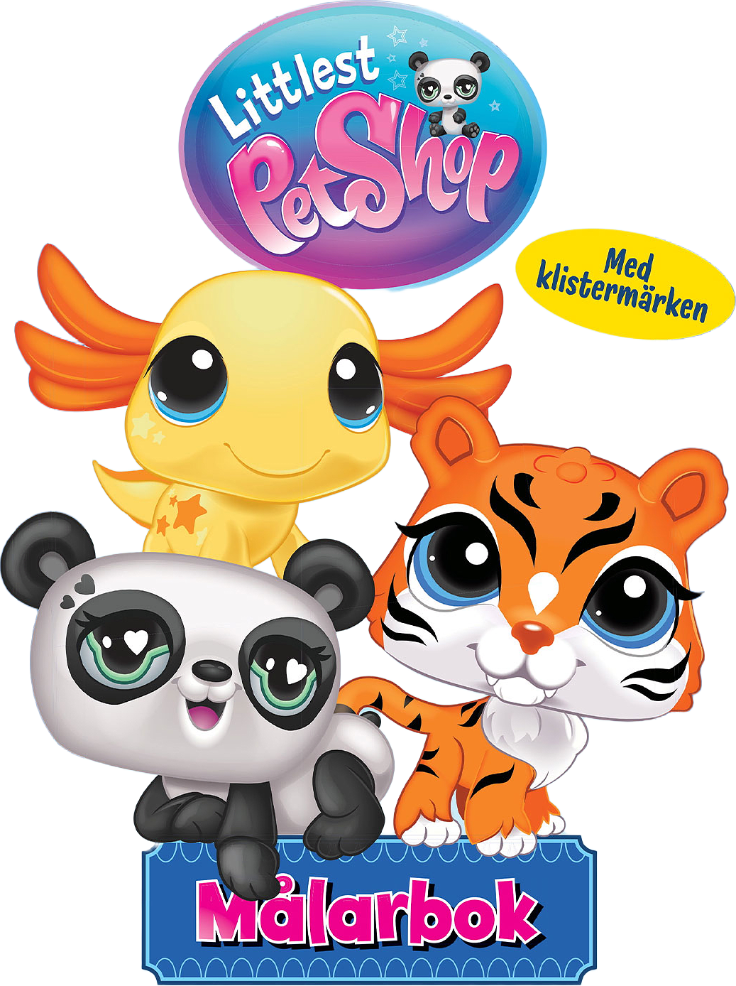 MÅLARBOK LITTLEST PET SHOP, från KÄRNAN.