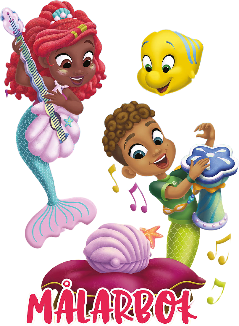 MÅLARBOK PRINCESS ARIEL, från KÄRNAN.