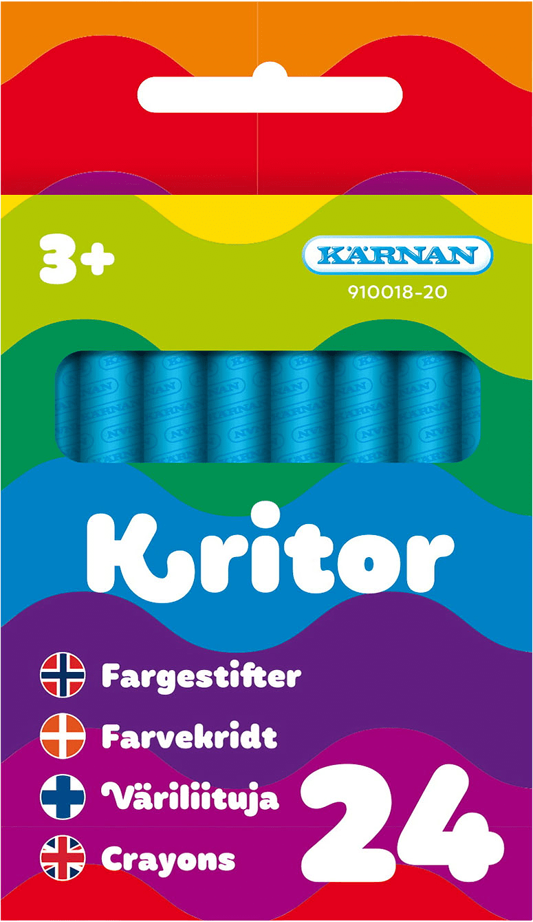 Kritor 24 st, från KÄRNAN.