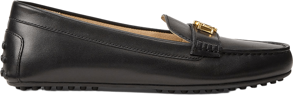 Barnsbury Leather Driver, från Lauren Ralph Lauren, i färgen Black.