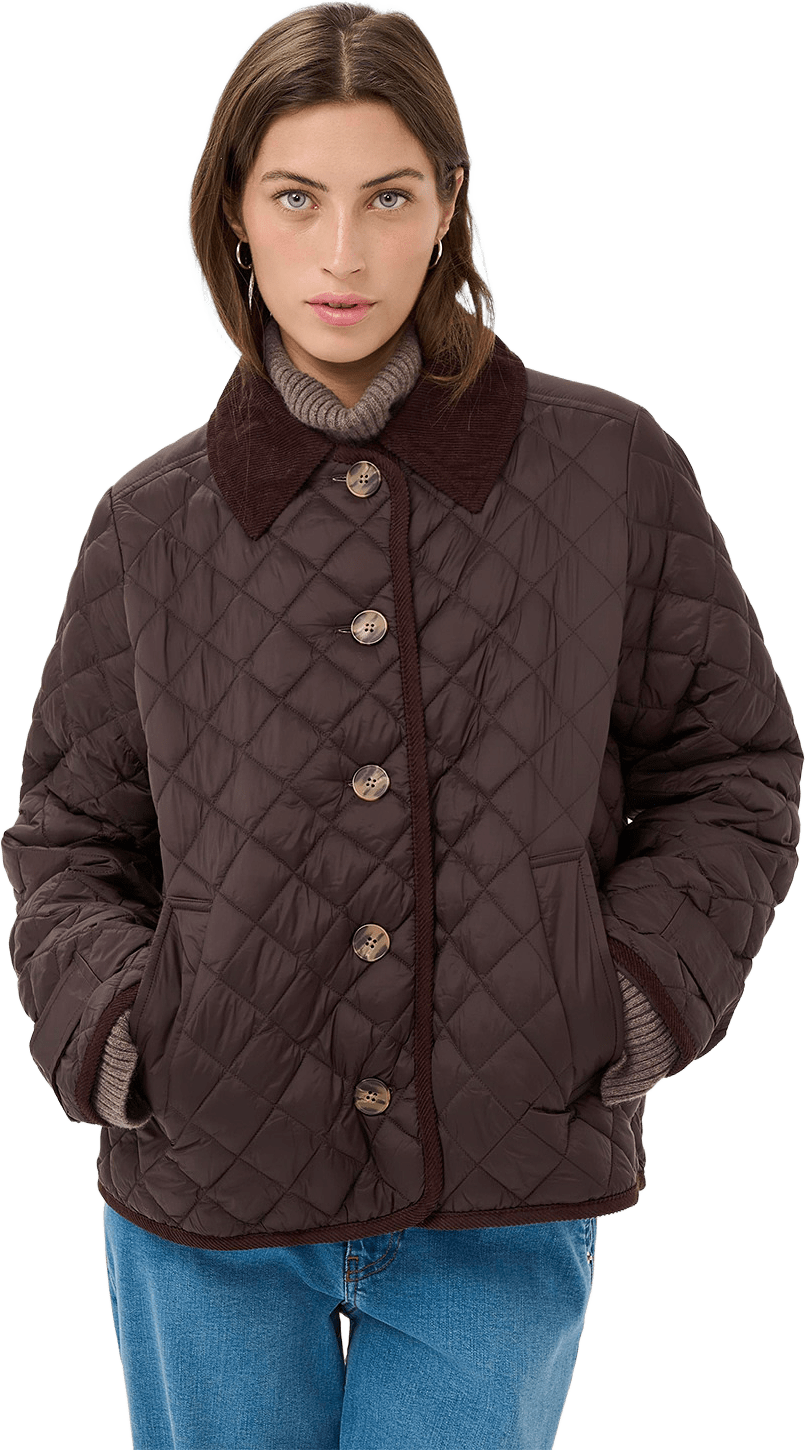 Safiya OTW Jacket, från Part Two, i färgen Mole'.