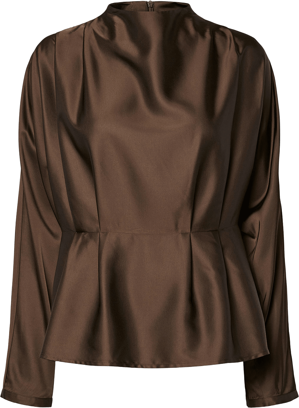 YASYERA Topp, från Y.A.S, i färgen Chocolate Brown.