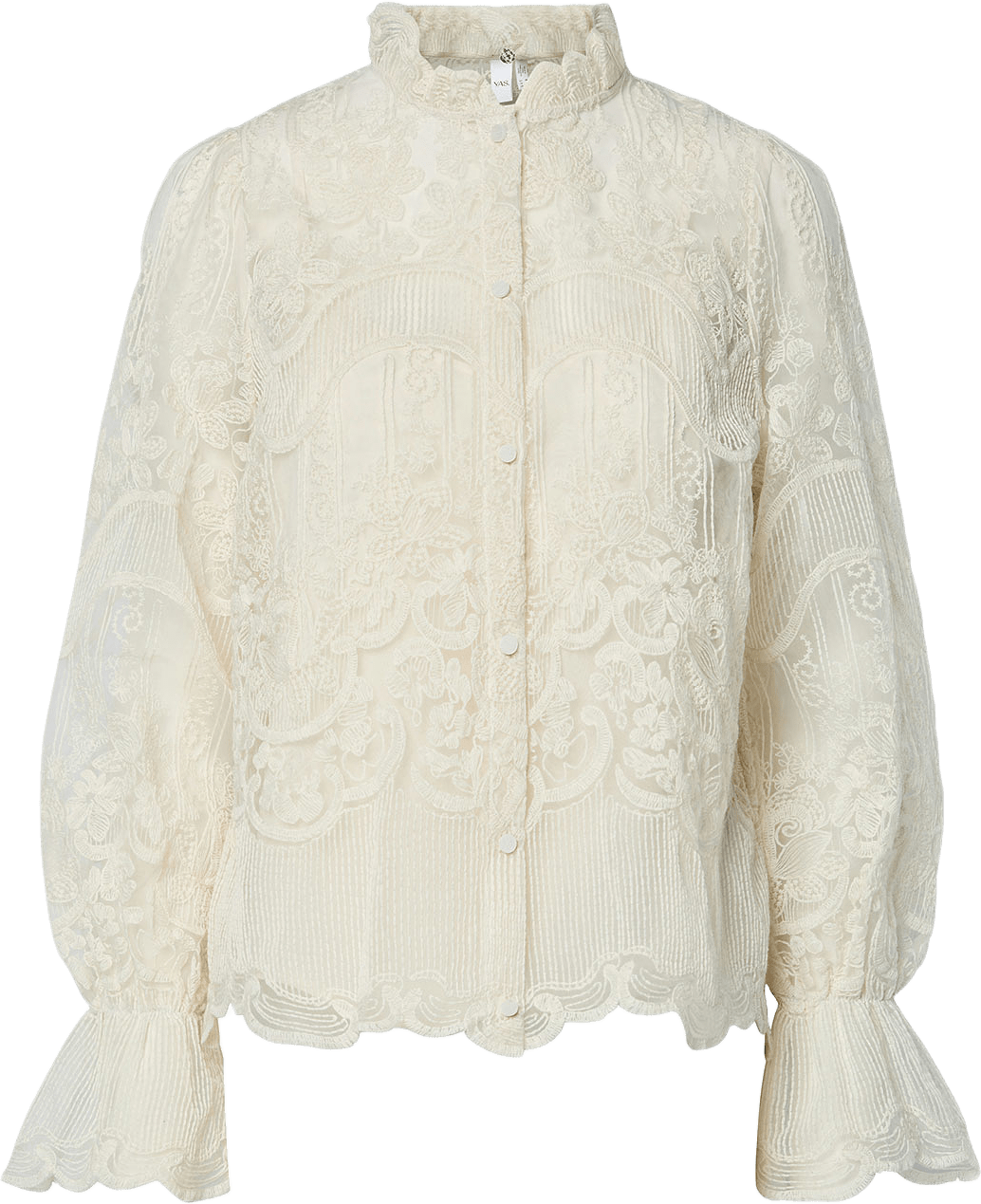 YASSARUNA Skjorta, från Y.A.S, i färgen Birch.