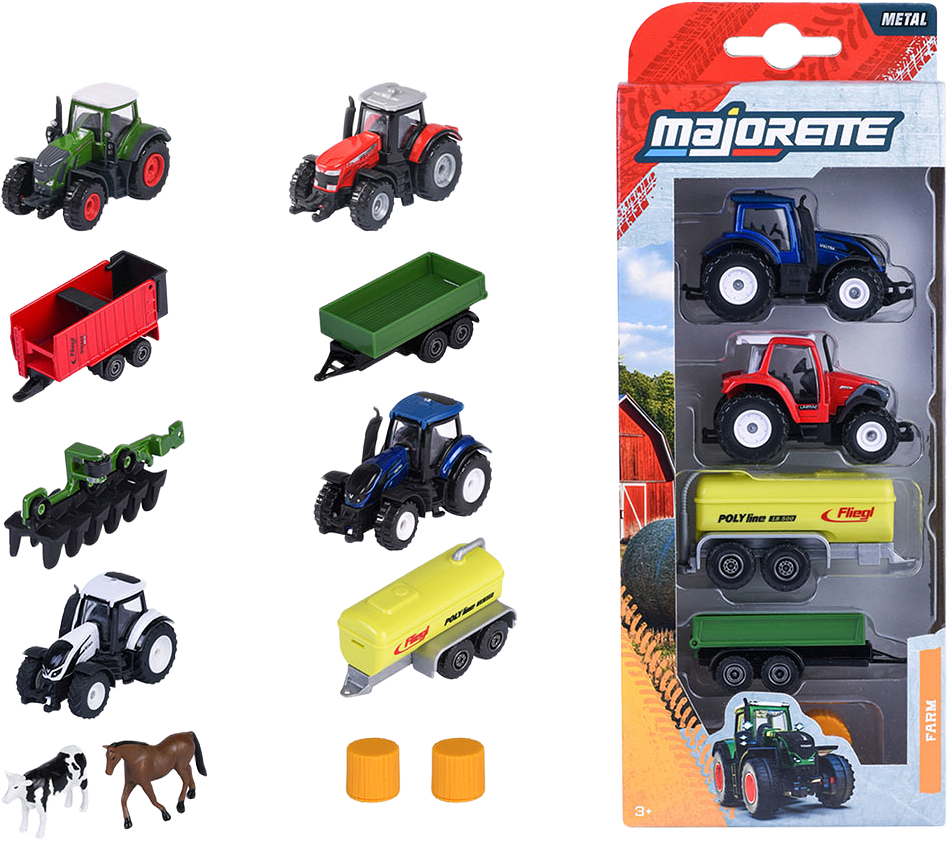 Jordbruk Frodon 5-Pack, från MAJORETTE, i färgen Multicolour.