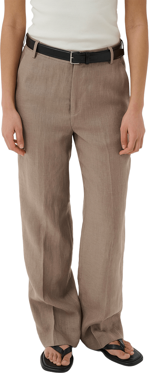 Idoney Pants Premium, från Inwear, i färgen Desert Taupe.