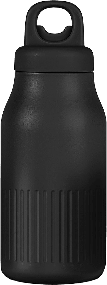 Truls termosflaska, från Sagaform, i färgen Black.