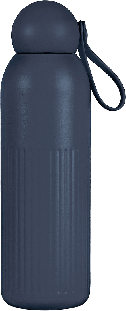 Tekla termosflaska, från Sagaform, i färgen Blue.