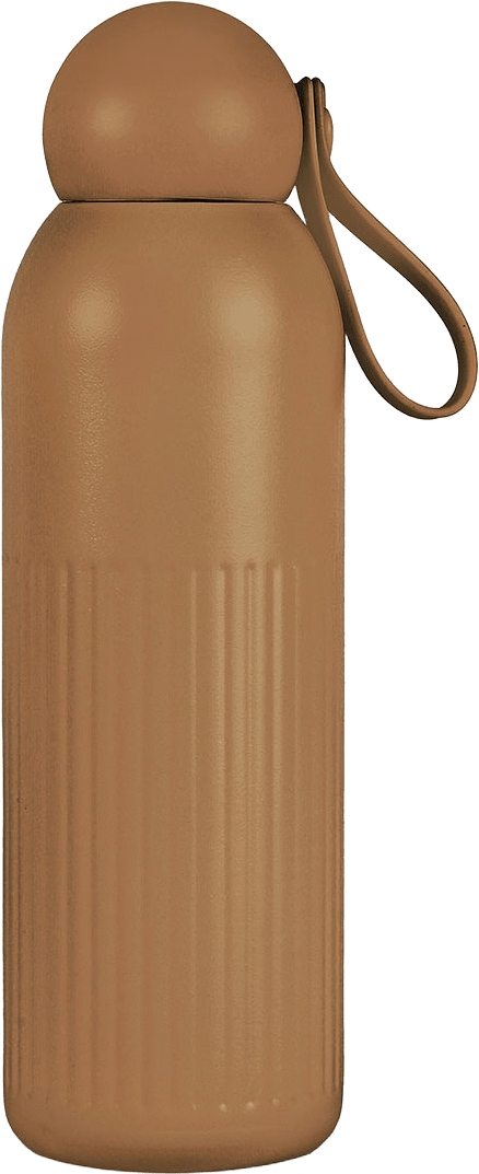 Tekla termosflaska, från Sagaform, i färgen Fudge.