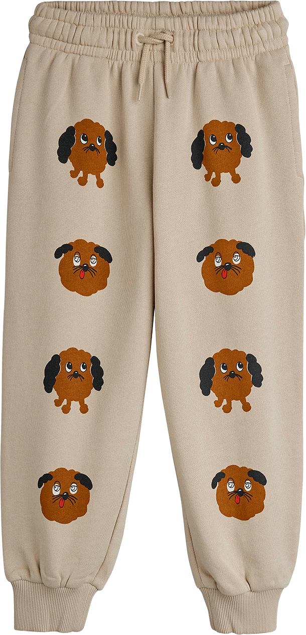 Doggies sp sweatpants, från Mini Rodini, i färgen Grey.