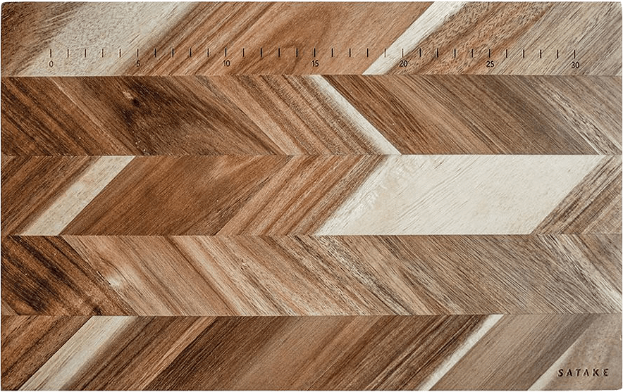 Satake Gentei-aban Skärbräda ändträ Akacia 34x22 cm (S), från Satake, i färgen Brun.