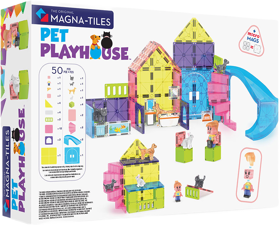 MAGNA-TILES Djurlekland 50 delar, från Magna-Tiles.