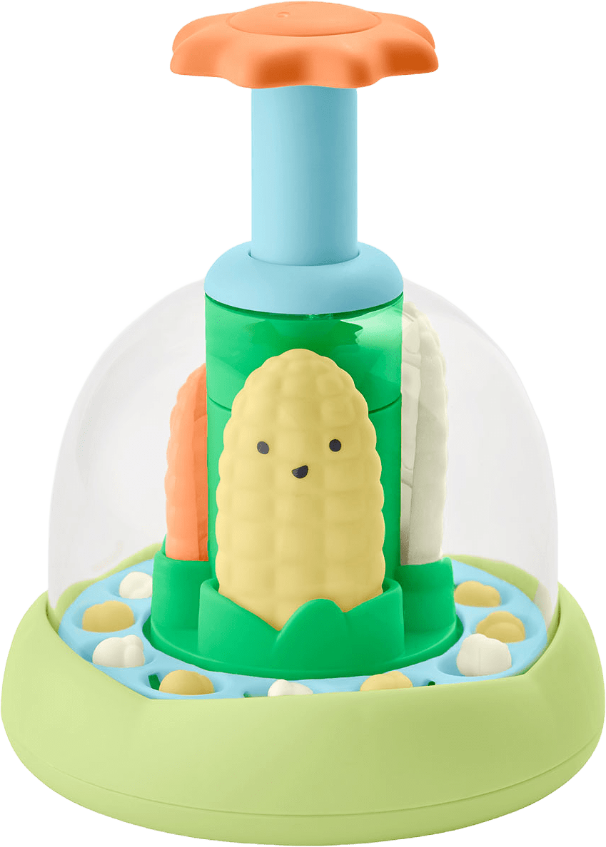 Farmstand Aktivitetsleksak Push & Spin, från Skip Hop.