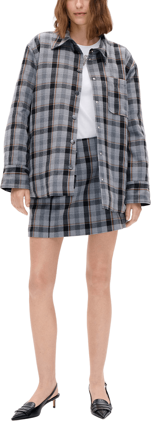 BIANA Jacket, från Baum und Pferdgarten, i färgen Grey Soft Check.