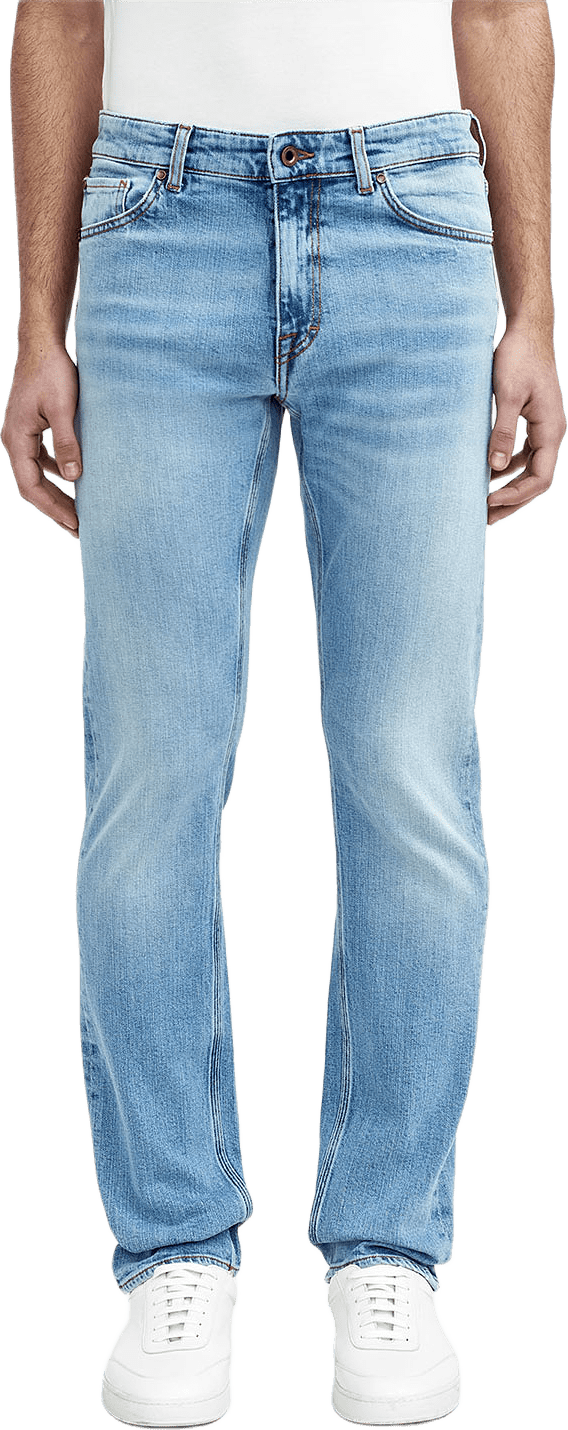 Des Comfort Stretch Jeans, från Tiger of Sweden, i färgen Medium Blue.
