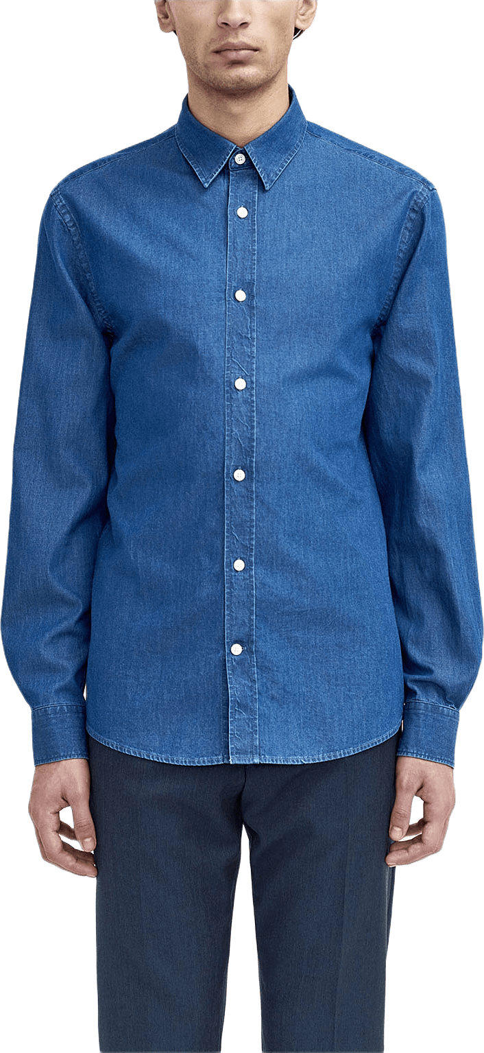 Spenser Casual Bomullsskjorta, från Tiger of Sweden, i färgen Dream Blue.