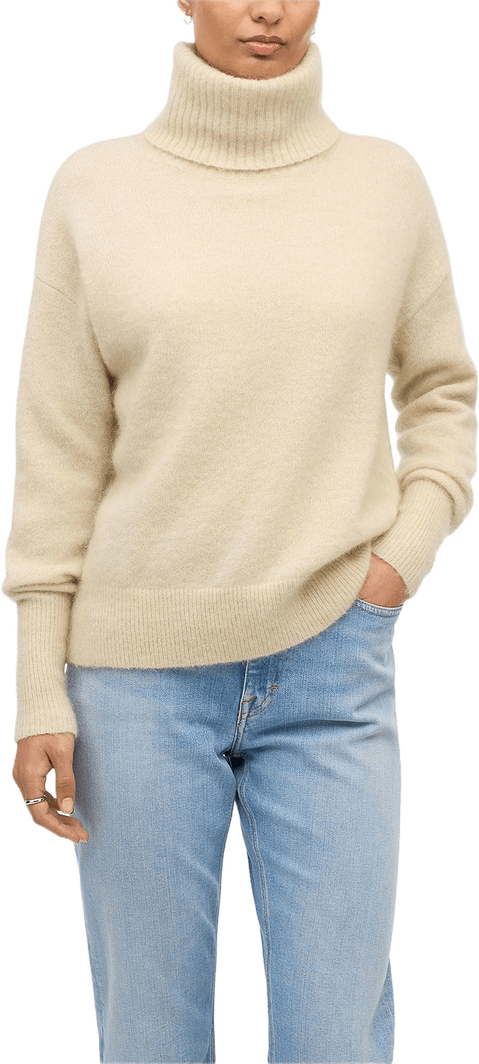 Paxi RWS Mohar Merino Tröja, från Tiger of Sweden, i färgen Oyster Gray.