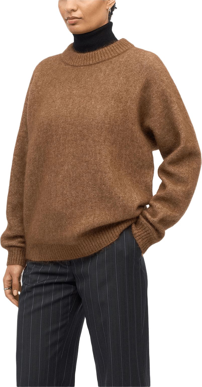 Gwynn RWS Pullover i Mohair Merino, från Tiger of Sweden, i färgen Bovini Brown.
