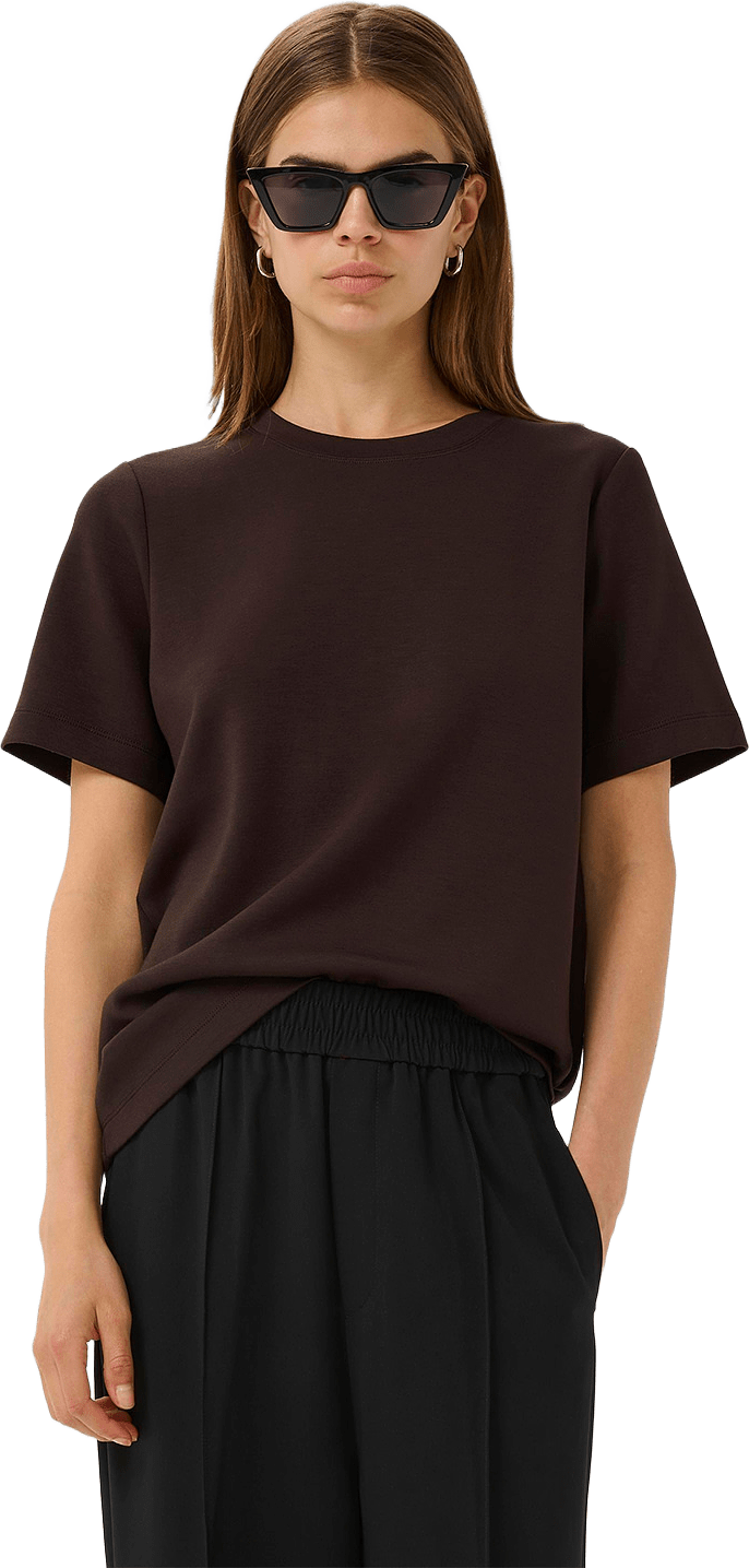 Vincent Karmen T-Shirt, från Inwear, i färgen Chocolate Brown.