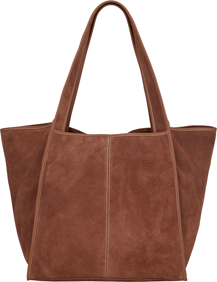 Suede Laurel Bag, från Becksöndergaard, i färgen Brown Tortoise Shell.