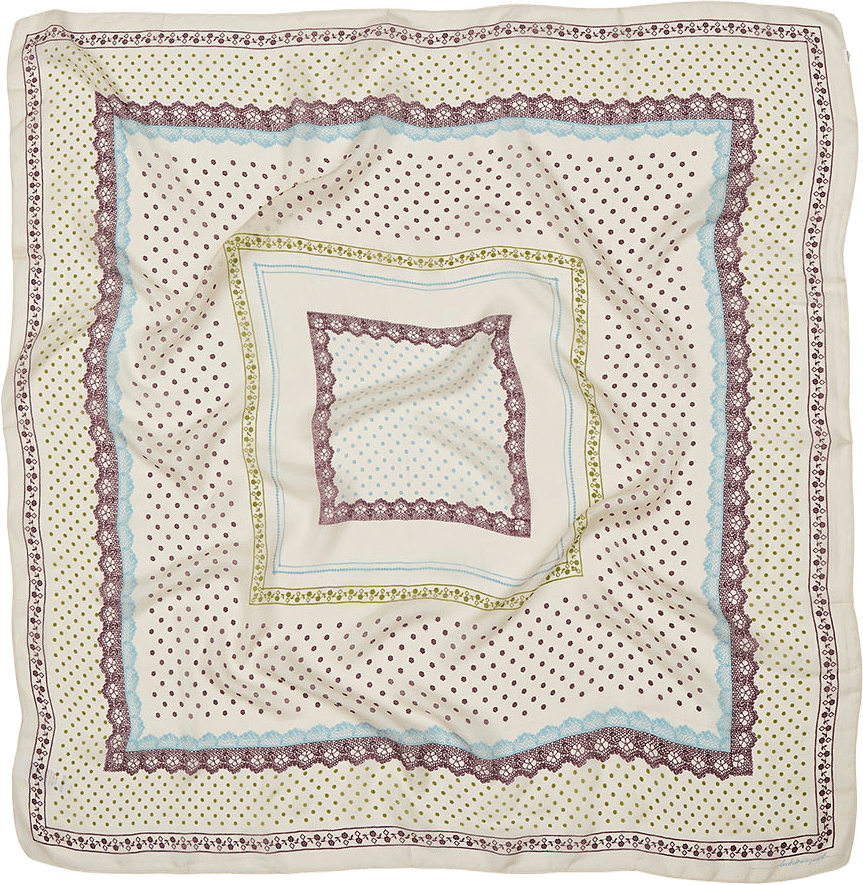 Lacia Tabby Sia Scarf, från Becksöndergaard, i färgen Birch White.