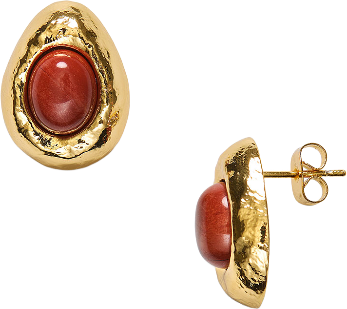 Cherry on Top Earrings, från Anni Lu, i färgen Gold.