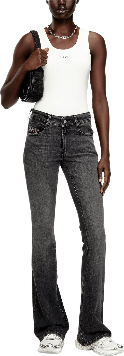 Bootcut Jeans 1969 D-Ebbey 0ADBE, från Diesel, i färgen Black/Dark Grey.