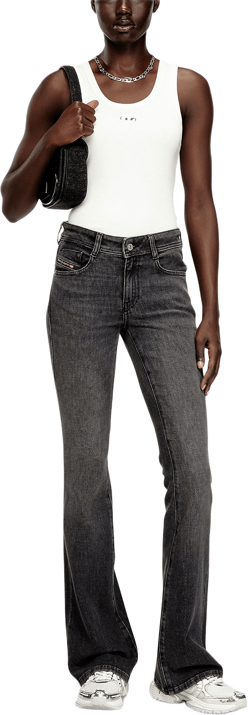 Bootcut Jeans 1969 D-Ebbey 0ADBE, från Diesel, i färgen Black/Dark Grey.