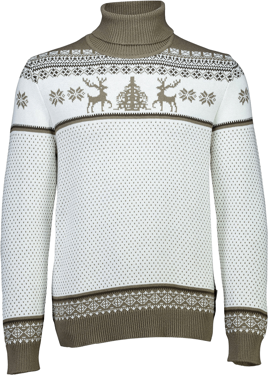 Holiday roll-neck Knit, från Lindbergh, i färgen Lt Brown.