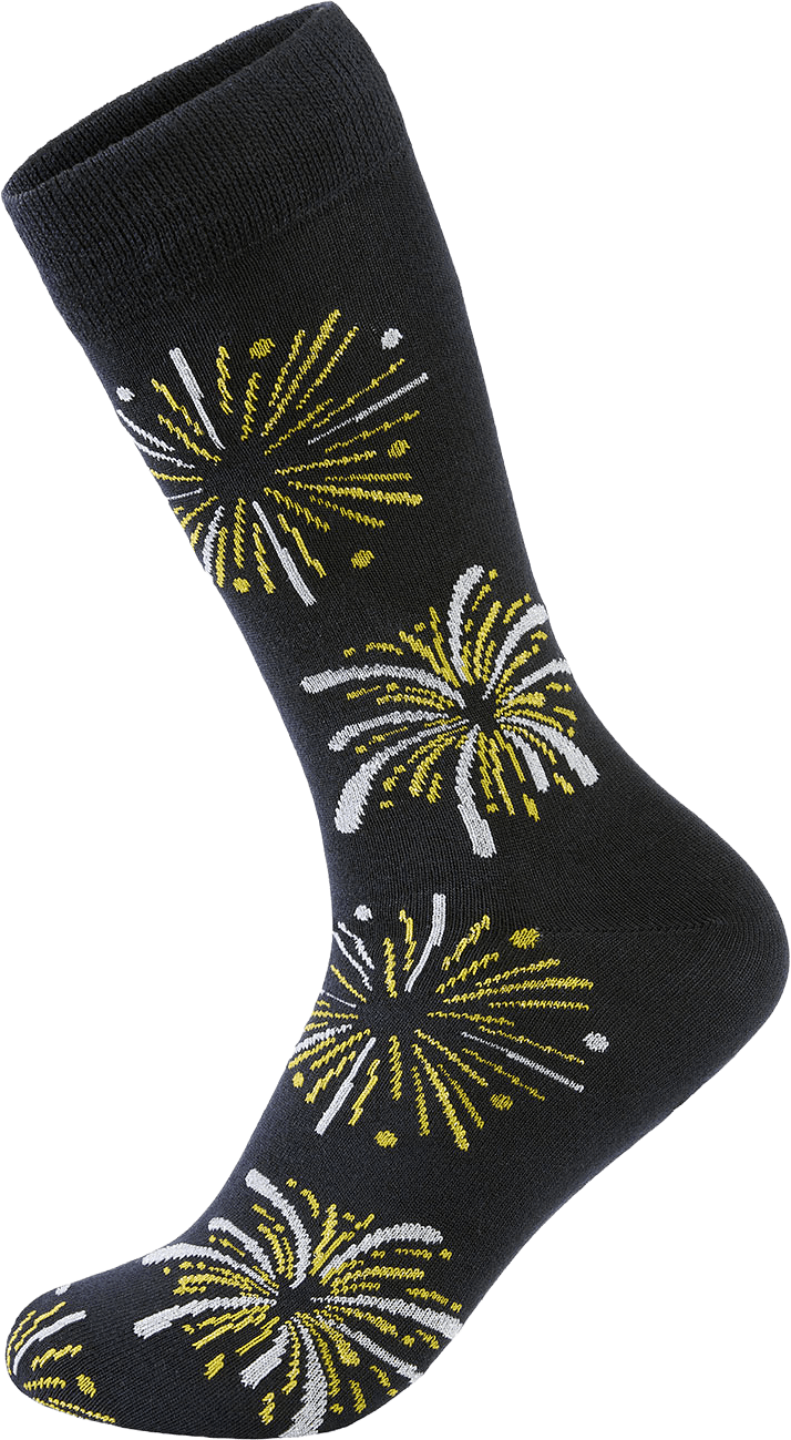 New year bamboo sock Socks, från Lindbergh, i färgen Navy.