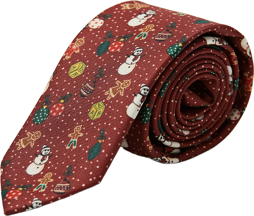 Christmas Tie Tie, från Lindbergh, i färgen Red.