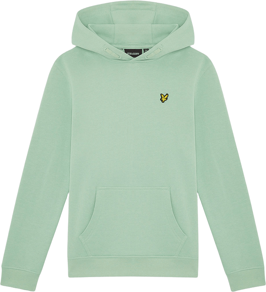 Pullover Hoodie, från Lyle & Scott, i färgen Turquoise Shadow.
