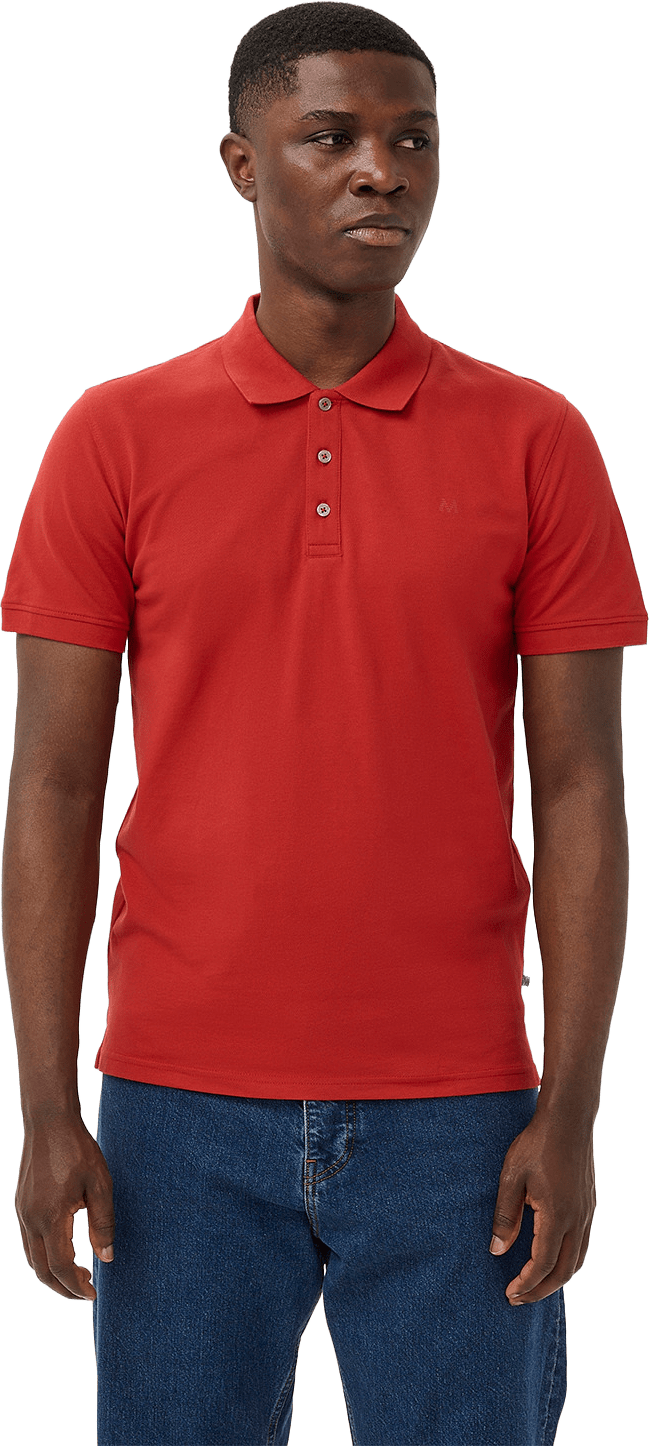 MApoleo Melange Poloshirt, från Matinique, i färgen Lava Falls.
