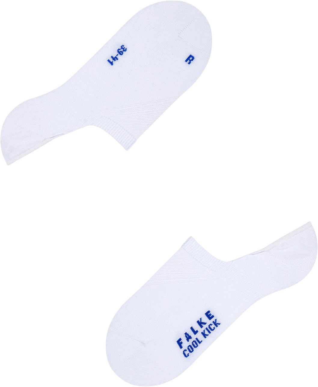 Cool Kick Invisibles, från Falke, i färgen White.