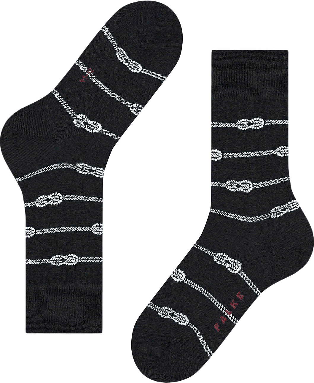 Sailing Rope, från Falke, i färgen Black.