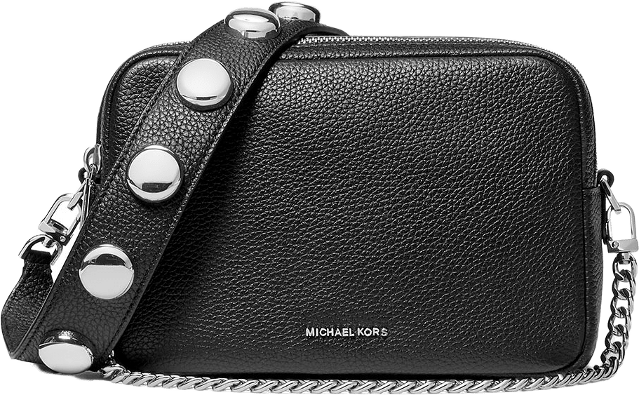 Bryant Medium Camera Crossbody Bag, från Michael Kors, i färgen Black.
