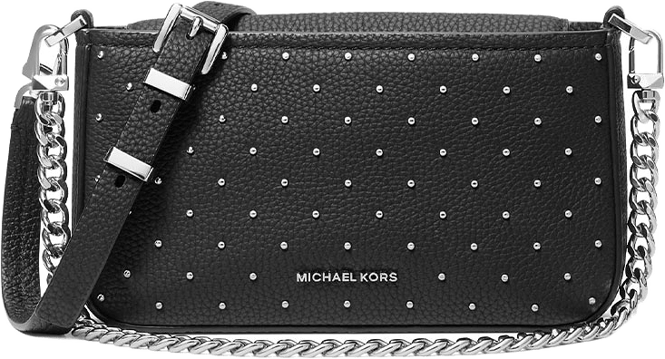 Bryant Small Convertible Crossbody Bag, från Michael Kors, i färgen Black.