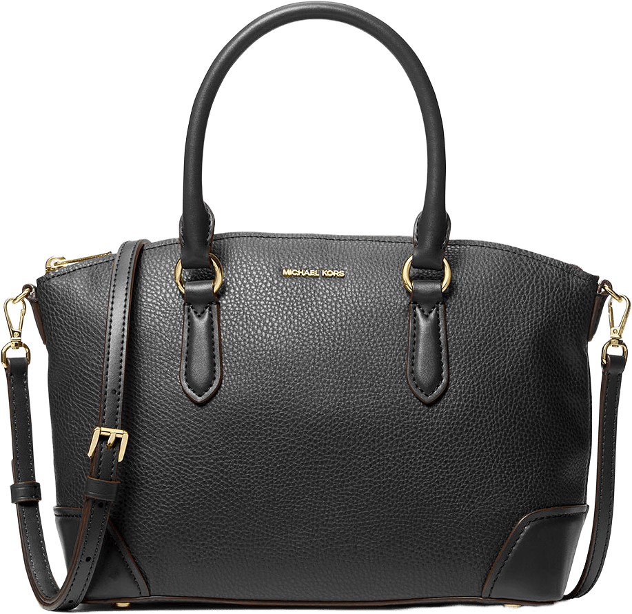 Murphy Medium Satchel, från Michael Kors, i färgen Black.