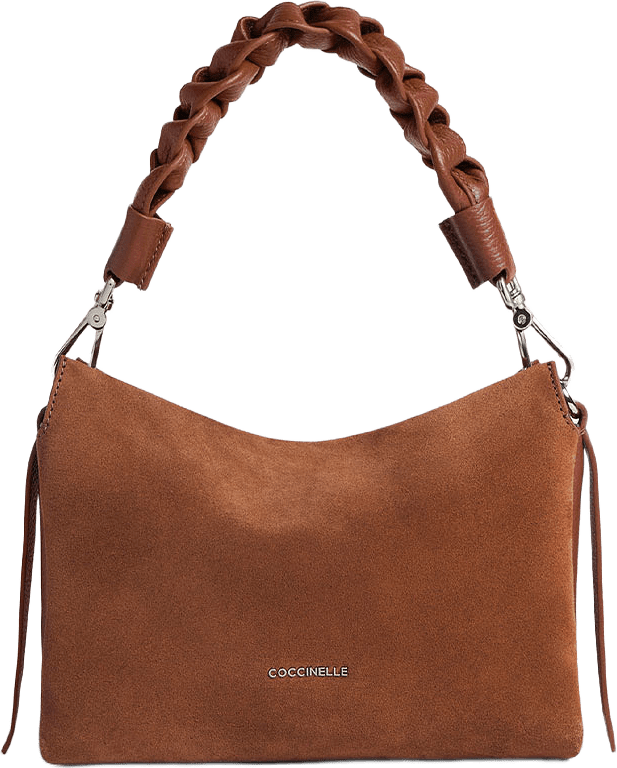 Boheme Suede Bimaterial, från Coccinelle, i färgen Cognac/Cognac.