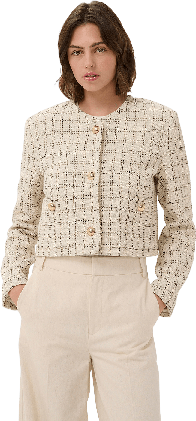 Viki Jacket, från Inwear, i färgen Ecru.