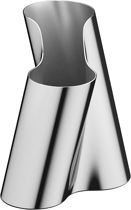 LITUUS vas, mellan, från Georg Jensen, i färgen Silver.