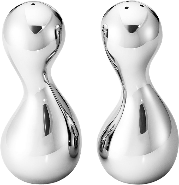 COBRA Salt- och pepparset, från Georg Jensen, i färgen Silver.