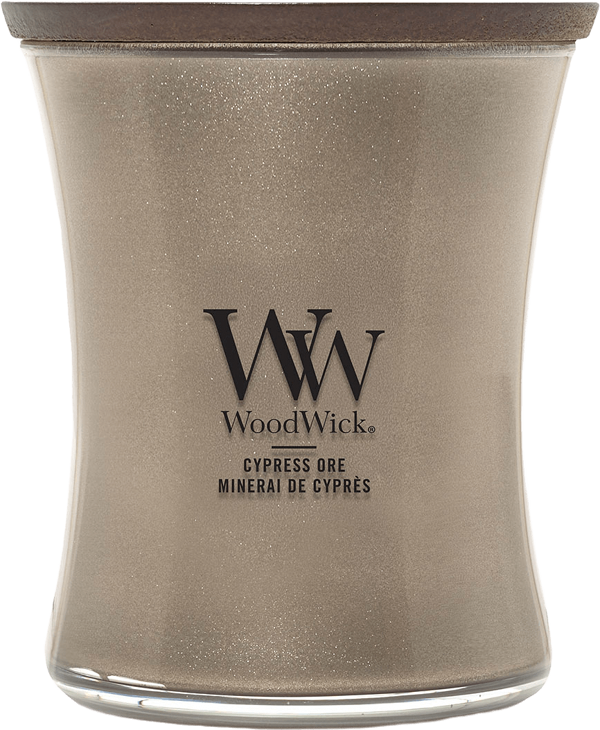 Precious Metal Cypress Ore, från WoodWick, i färgen Cypress Ore.