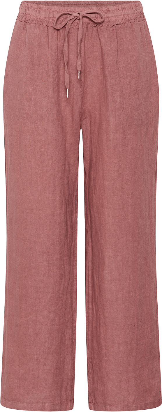 Slauran Pants, från Soaked In Luxury, i färgen Ash Rose.