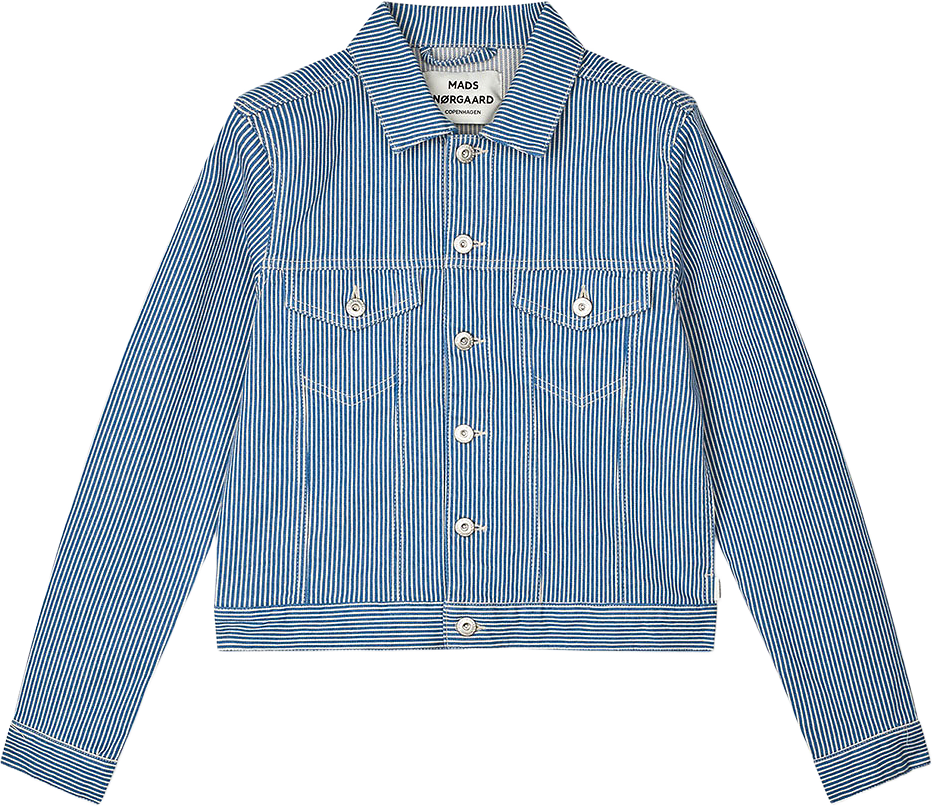 Hickory Punk Demi Jacket, från Mads Nørgaard, i färgen Bright Cobalt.