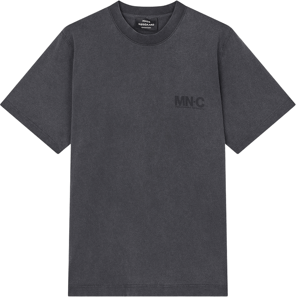 Cotton Jersey Frode MNC Tee, från Mads Nørgaard, i färgen Black.