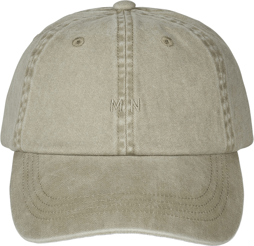 Washed Cotton Twill Coal Cap, från Mads Nørgaard, i färgen Castle Wall.