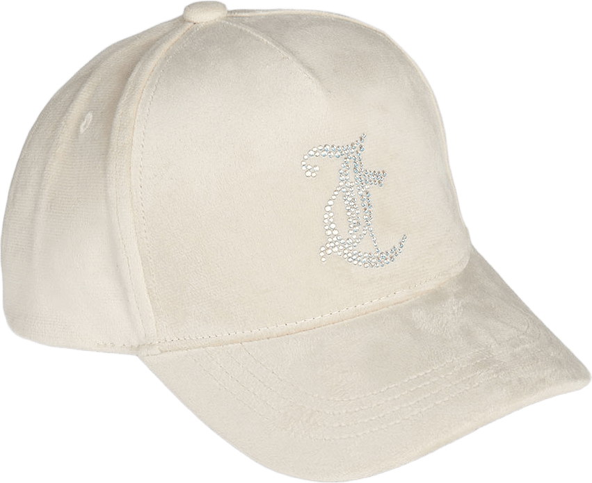 Classic velour Cap, från Juicy Couture, i färgen Shell.