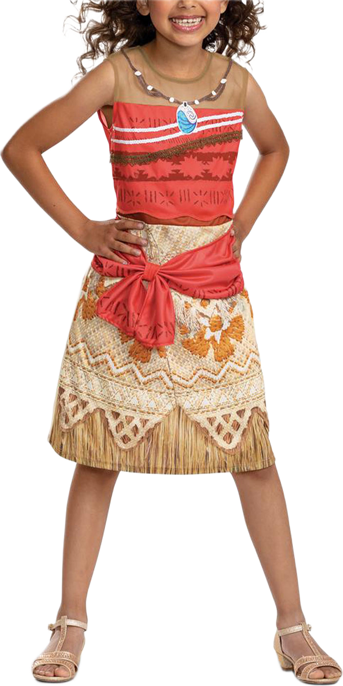 Princess klänning Vaiana (XS), från Disney.