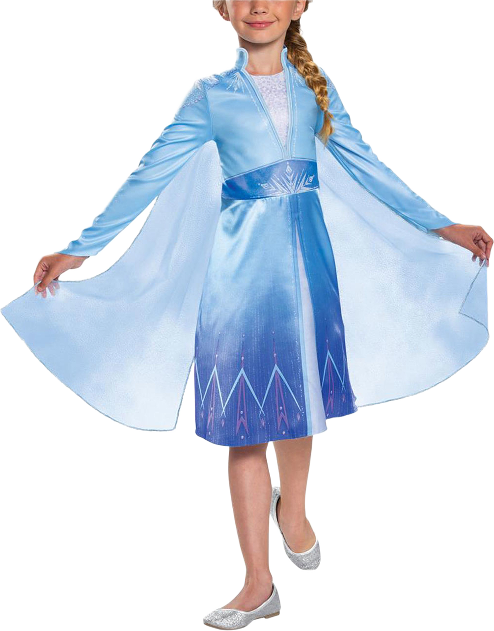 Frozen klänning Elsa (XS), från Disney.