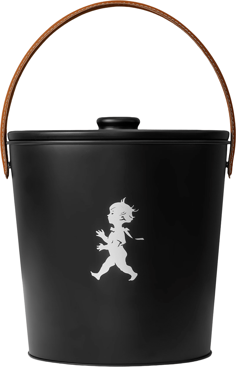 Askhink svart, från Solstickan Design, i färgen Svart.